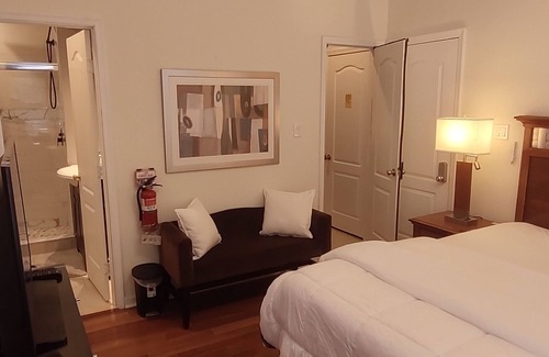 Gaithersburg House | Guest Suite by Ameridency: 1 King Bed, 1 Bath with Rain Shower, Full Kitchen