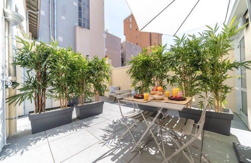 Glaciere - Montmein Apartment | Guimet Studio with Terrace Oullins Centre Lyon