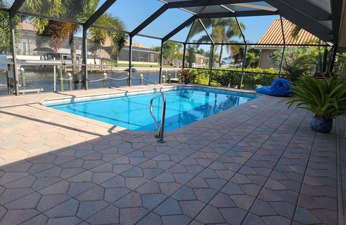Burnt Store House | Gulf Access - Heated Pool - Watch manatee & fish from dock