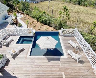 WaterSound Beach House | Gulf Bridge by Stay on 30A- Pool, Bikes, Golf Cart