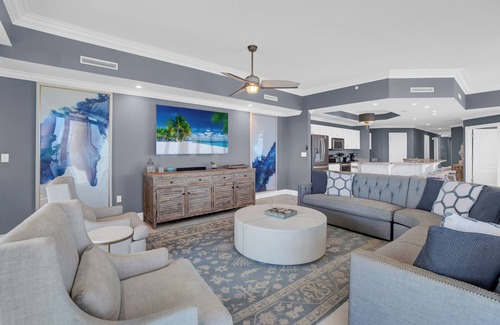 Orange Beach Condo | Gulf Front Condo | Lazy River | Wrap-Around Balcony