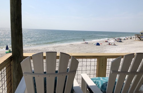 Cape San Blas Condo | Gulf Front- Immaculate 3 BR condo- 50 steps to the water!