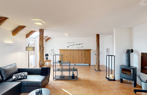 Sudarle Apartment | Gulfhof-ferien Briese Ferienwohnung Döschdeel - Urlaub im Historischen Denkmal