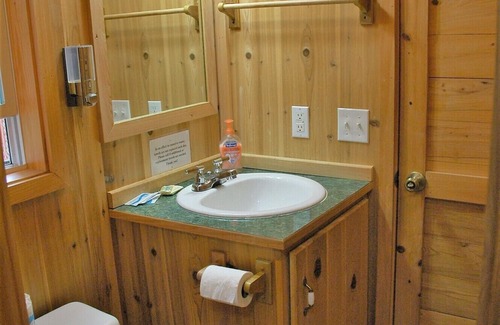 Cooper Landing Cabin | Gwin's Lodge Cedar Chalet #9
