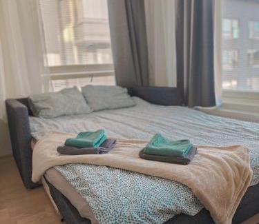 Tampere Apartment | Härmälän Kotoisa - valoisa yksiö - free parking & wifi