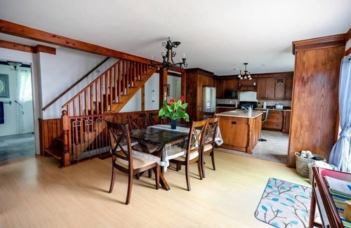 Beaulac-Garthby Ski Chalet | Hôtel à la maison - Chalet Ô Camp Même, spa et lac