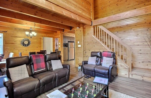 Shannon Ski Chalet | Hôtel à la maison - Chalet de la Faune avec spa