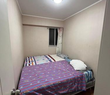 Pueblo Libre House | Habitación con cama matrimonial en dpto tipo roomie