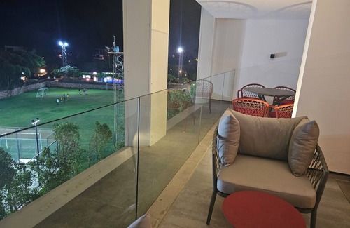 Marsa Matruh Ski Chalet | Hacienda Red north coast chalet 3 bedrooms free access for beach .garden viewn