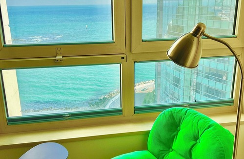 Marine City Apartment | Haeundae Oceanview Escape in Central Marine City, Steps from the Beach.