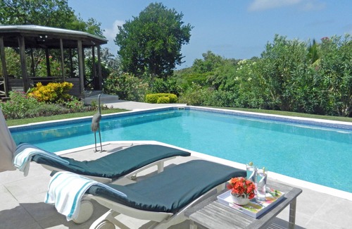 Saint David's Villa | Half Moon Villa :- A beautiful villa with a large pool & garden, ocean views.