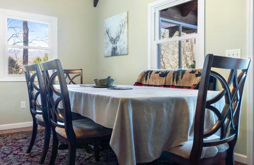 Maggie Valley House | Halfback Ridge-heart of Maggie Valley-hot tub-fenced pet area-gazebo-views