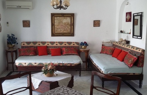 Yasmine Villa | Hammamet Yasmine: Superb Large House With Private Pool & Large Garden