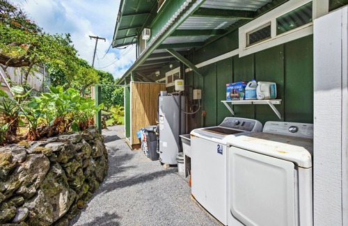 Hana House | Hana Bay View 3 BR/2 BA house sleeps 6 comfortably with 2 patios.