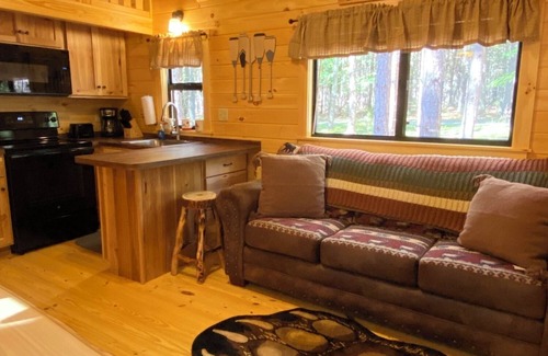 Leeper Cabin | Happy Bear Log Cabin near Cook Forest State Park