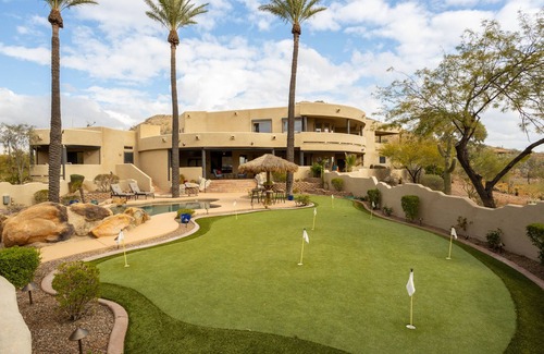 Desert View House | Happy Valley Hideaway | Resort-like home with amazing views & walking distance to hiking trails!