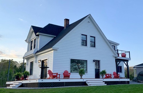 West Mystic House | Harbor View Landing Mystic, CT - The Bluffs Waterfront House - First Floor ONLY