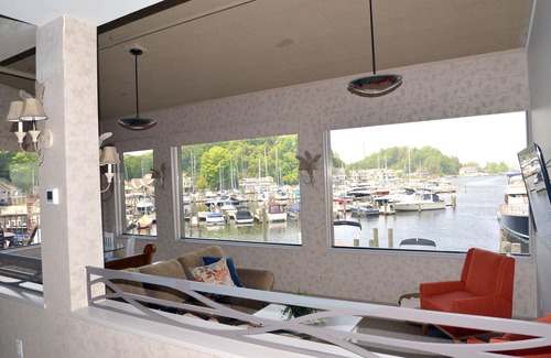 Macatawa Condo | Harbor View Loft #3 is a waterfront condo - Big enough for everyone!