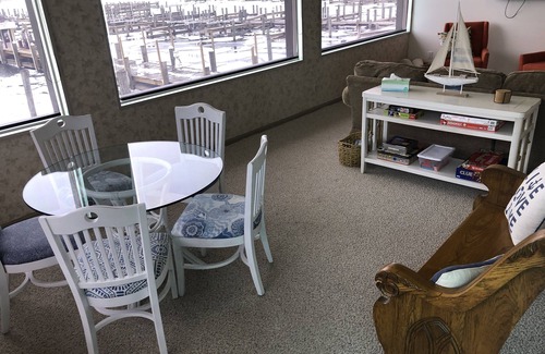 Macatawa Condo | Harbor View Loft #3 is a waterfront condo - Big enough for everyone!