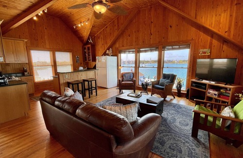 Ocracoke Condo | Harborview: Directly on Silver Lake with incredible views.