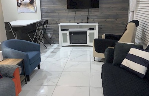 Port Elgin Condo | Harbour Street Retreat, across from Port Elgin's sandy beach on Lake Huron.