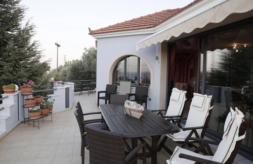 Mytilene Villa | Harmony Villa, Relax and Enjoy the stunning sea view