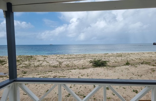 Codrington Cottage | Harrys Cottages Cottage 5 right on the pink sand