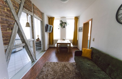 Quedlinburg Apartment | Harzer Fachwerkstube Quedlinburg: experience world heritage up close!