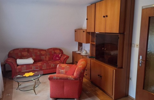 Lauf Apartment | Haus am Röthel, on the edge of the Black Forest with a view of the Rhine plain.