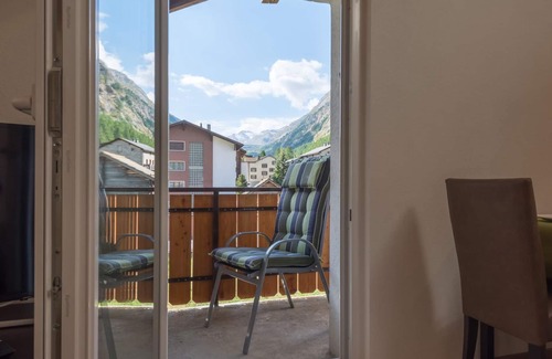 Saas Almagell Apartment | Haus Bergsonne by Interhome