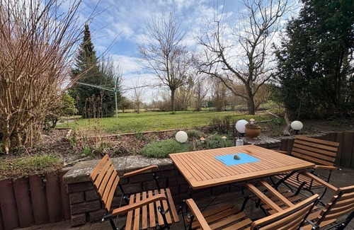 Bad Doberan Apartment | Haus Ostseesprung - Apartment Valentina on the ground floor with terrace and shared garden -