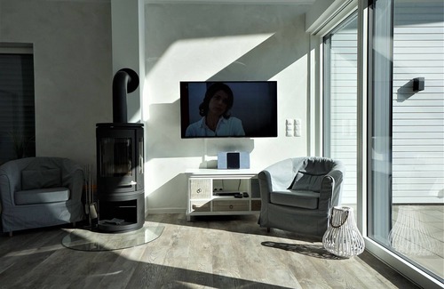 Busum House | Haus Witte Bank in Zentraler Lage mit Großem Garten, Sauna und Viel Platz
