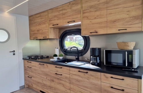 Steinbild House | Hausboot für 5 Gäste mit 50m² in Walchum