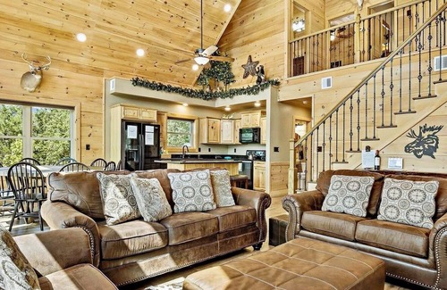 Frank Cabin | "Have It All" Views! Luxury! Location! Three Story Home