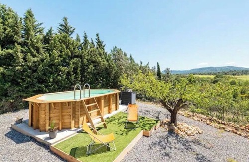 Montseret House | Haven of peace in the middle of the Corbières, swimming pool with breathtaking views