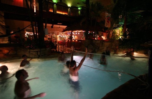 Media House | HAWAII Indoors! Swim-up Tiki-Bar 20' Palms,5 waterfalls,2 Theaters,Pool, Spa,Gym