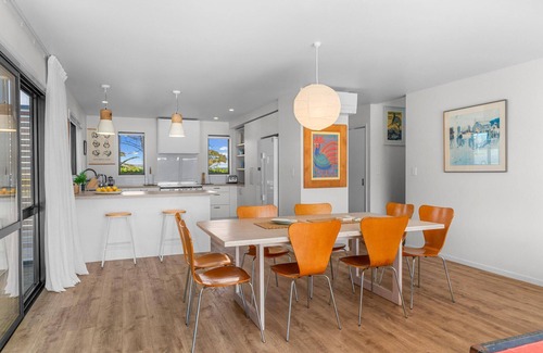 Mangawhai Heads House | Hawk View - Large, sunny house with rural views and great living spaces
