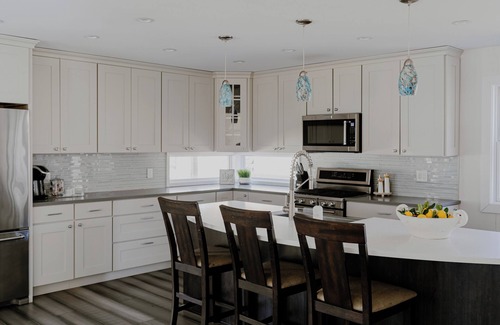 Grand Beach House | Heated pool in season, 2 blocks to beach, close to playground, golf course