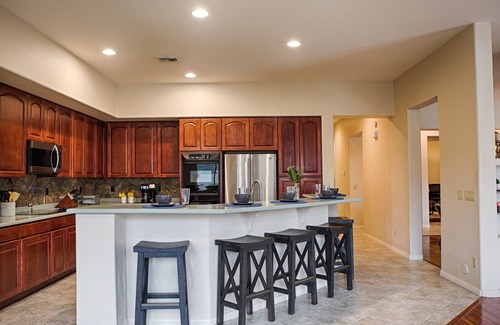 Oakwood House | Heated Pool/Spa and Basement Gameroom!