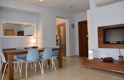 Kouklia Apartment | heated private pool, 3 bedrooms apartment, stunning view on the mediterranean