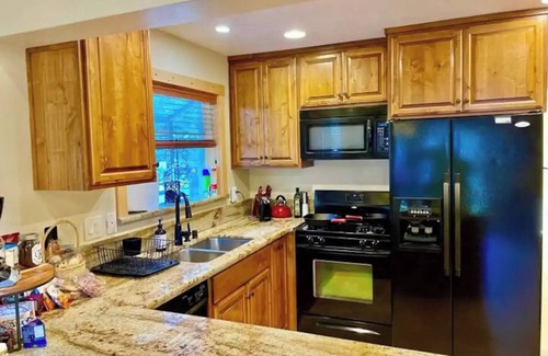 Tahoe Village Condo | Heavenly's closest Ski In Ski Out across from the Stagecoach lift Olympic House
