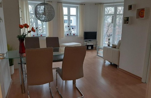 Warnemuende Apartment | Heinrich-Heine-Straße App 09 - Parkblick