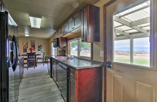 Helena Valley Northwest House | Helena Home with Covered Patio and Views!