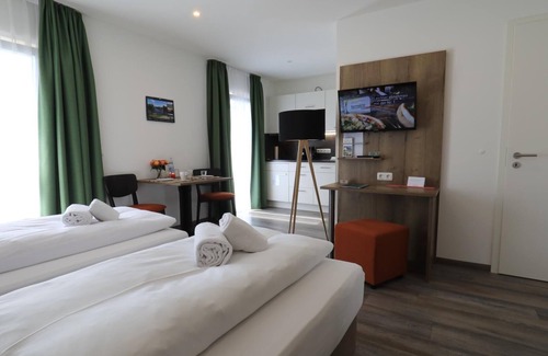Osterwaal Apartment | Helles Appartement (25qm) mit Boxspringbett und kostenfreiem WLAN