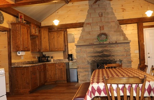 Dansville Cabin | Hemlock Hideaway Cabin with waterfalls, walking trails