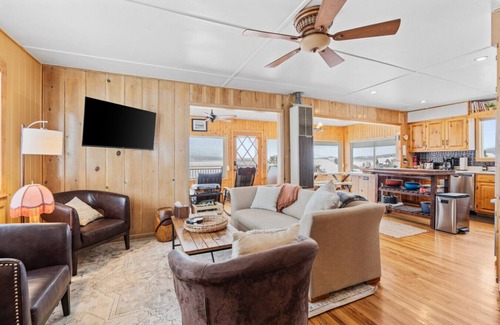Island Park Cabin | Henry's Lake Views! Private Dock! Cozy Cabin!