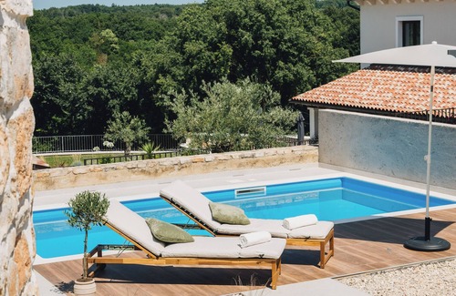 Valtura Villa | Heritage New Stone Villa Allegra - Private Swimming Pool & Garden