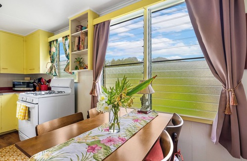Anahola House | Hibiscus Beach Cottage, Steps to Beach, Beautiful Mountain Views, TVNC#5067