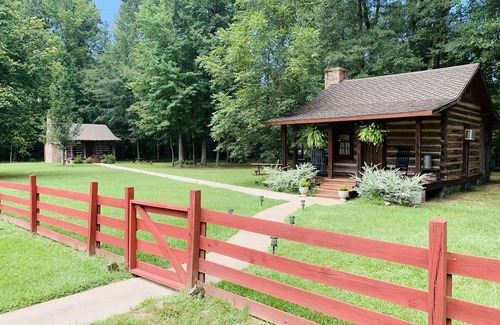 Washington Cabin | Hidden Gem log cab near crater of diamonds