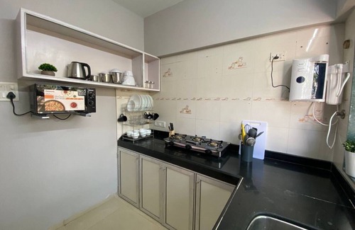 Ranwar Apartment | Hidden Gem with Private Terrace in Bandra Westn